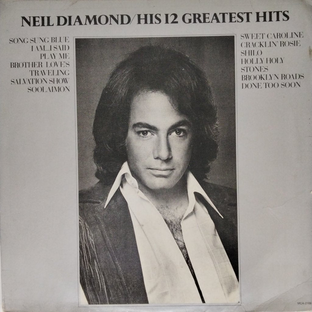 Neil Diamond - His 12 Greatest Hits (Vinyl)