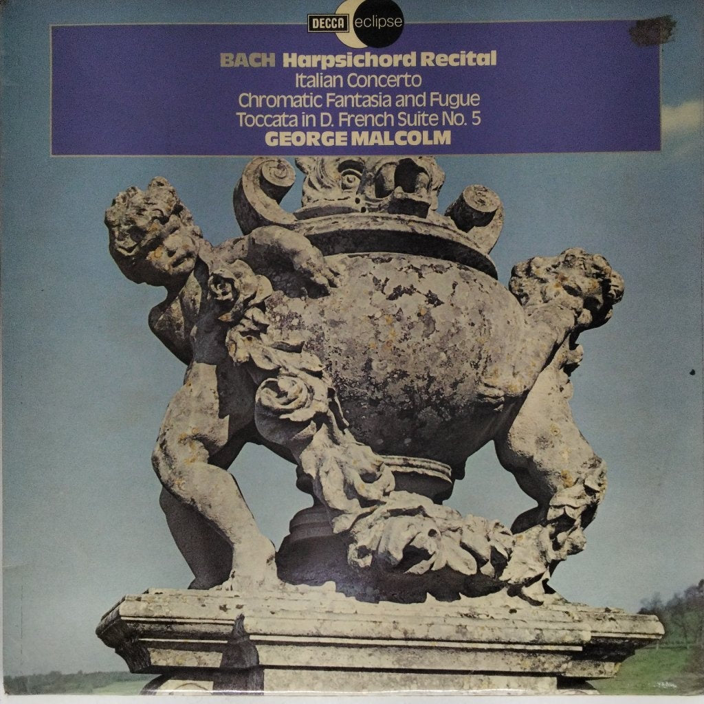 Johann Sebastian Bach, George Malcolm - Harpsichord Recital (Vinyl)