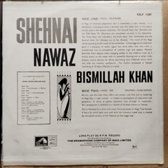 Shehnai Nawaz Bismillah Khan - Raga Malkauns • Raga Des-Tilak Kamod (Vinyl)