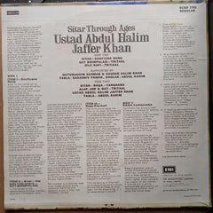Abdul Halim Jaffer Khan  - Sitar Through Ages (Vinyl)