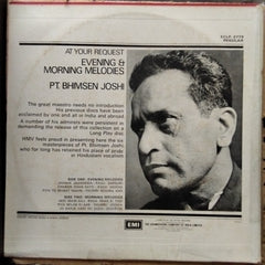 Bhimsen Joshi - Evening & Morning Melodies (Vinyl)