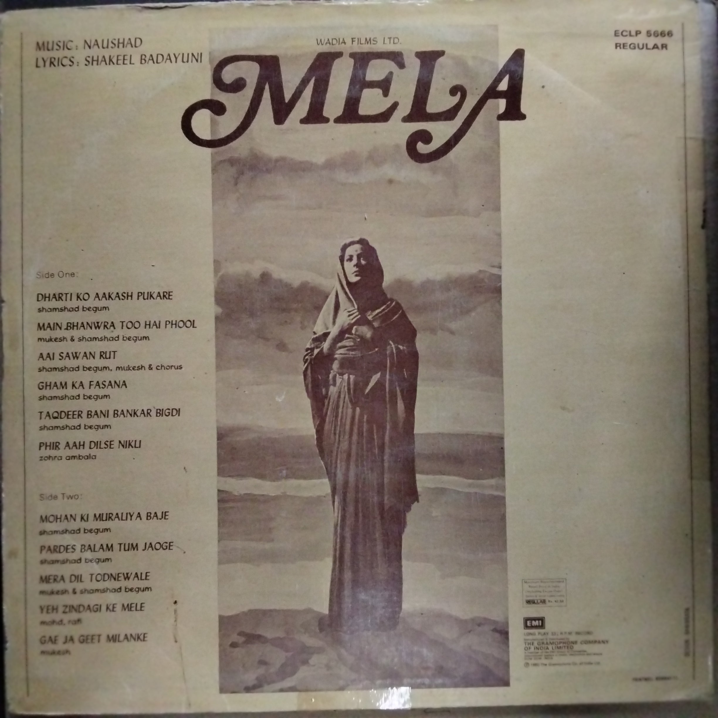 Naushad, Shakeel Badayuni - Mela (Vinyl)
