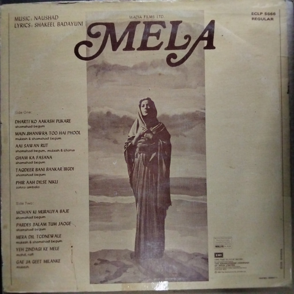 Naushad, Shakeel Badayuni - Mela (Vinyl)