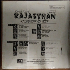 Various  - Songs From Rajasthan (Vinyl)