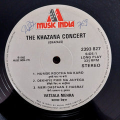 vatsala mehra & anup jalota - The khazana concert (Vinyl)