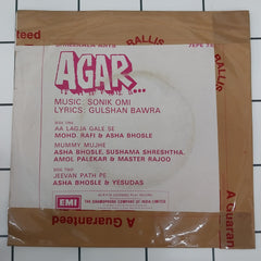 Sonik omi - Agar (45-RPM)