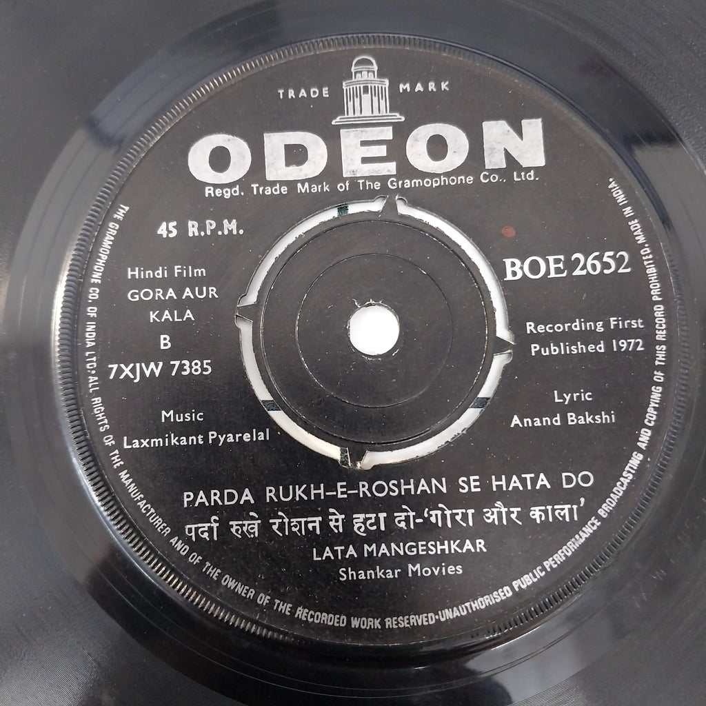 Laxmikant-Pyarelal - Gora Aur Kala (45-RPM)