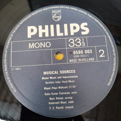 Various - North India: Vocal Music - Dhrupad And Khyal (Vinyl)