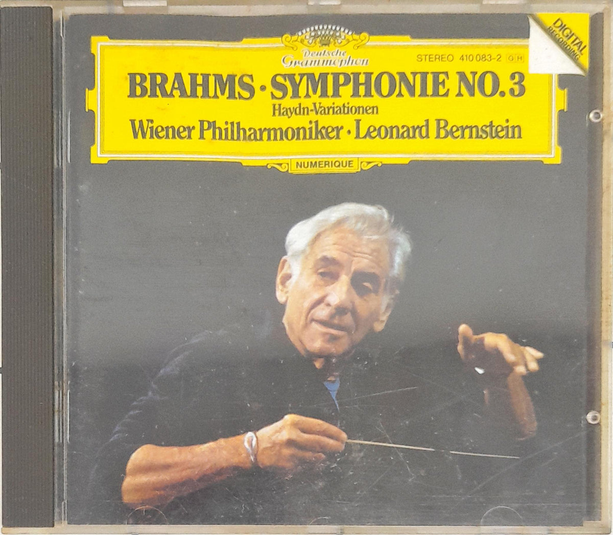 Johannes Brahms - Wiener Philharmoniker, Leonard Bernstein - Symphonie No.3 / Haydn-Variationen (CD)