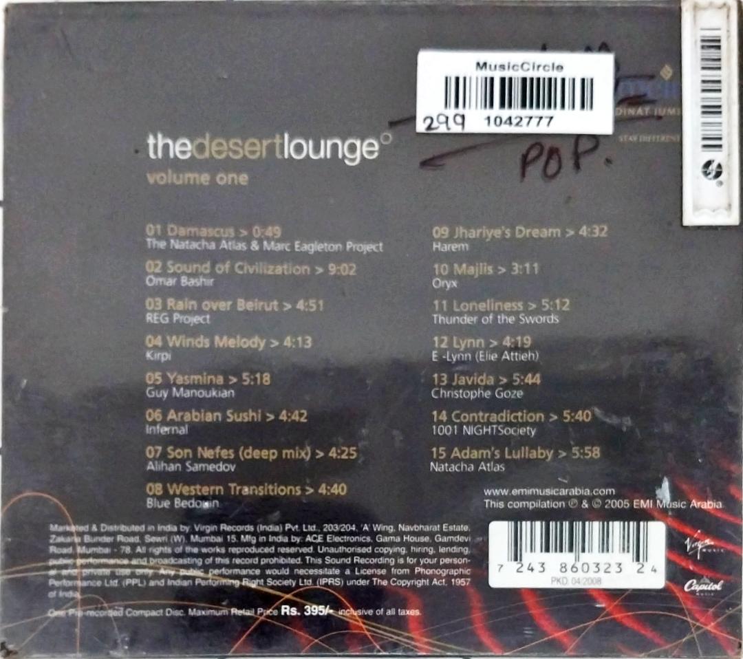 Various - The Desert Lounge Volume One (CD)