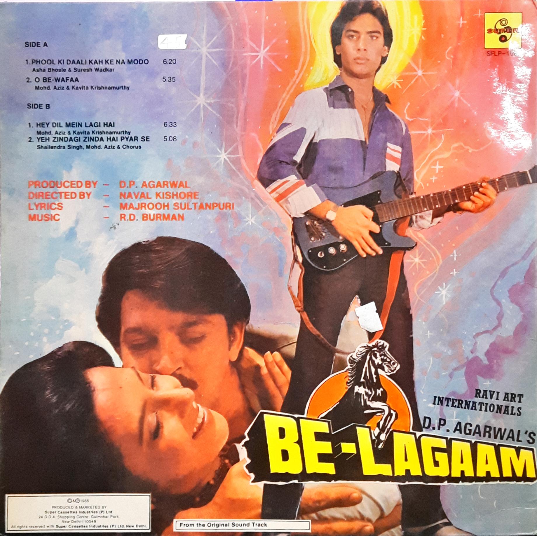 R. D. Burman - Be-Lagaam (Vinyl)