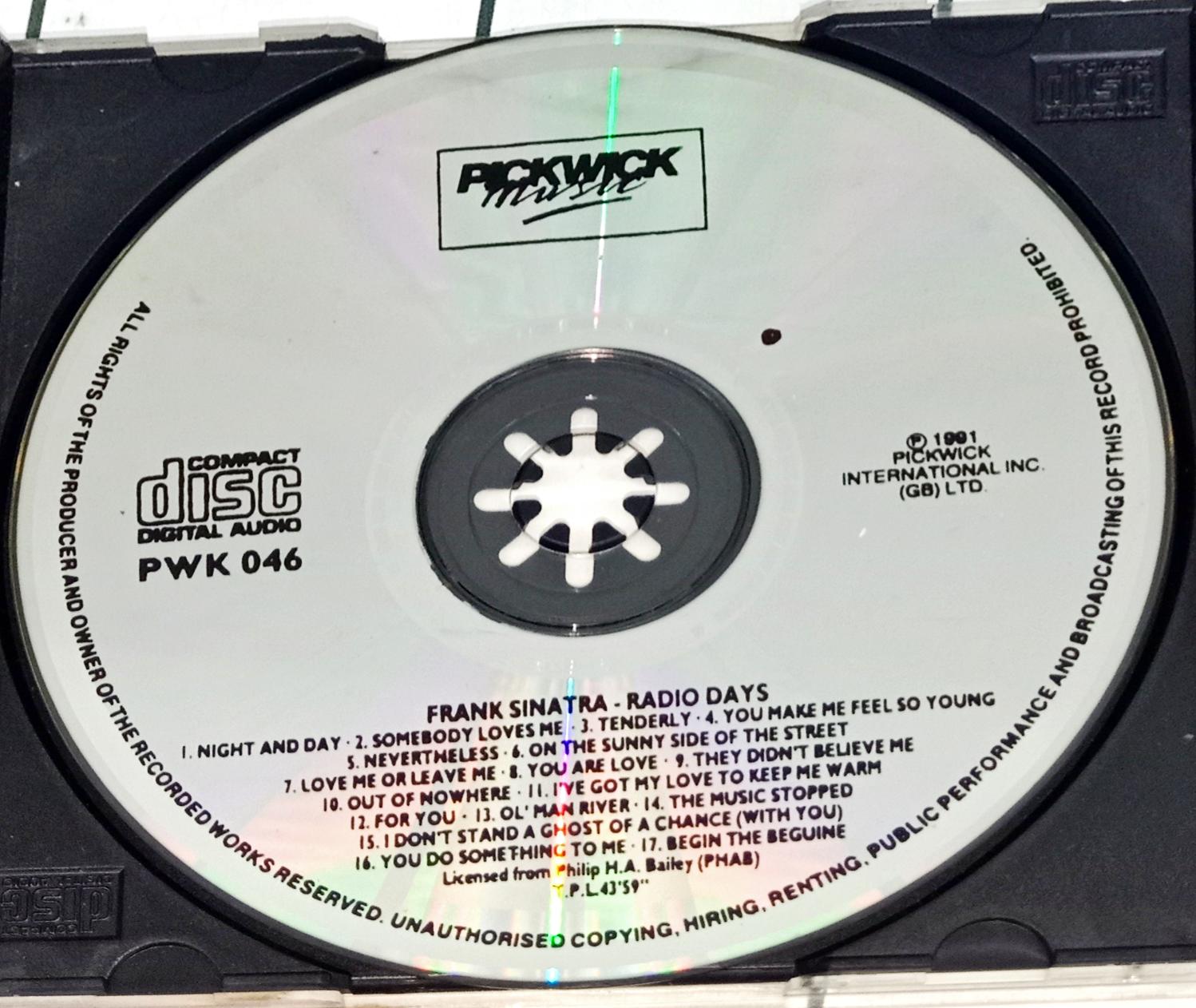 Frank Sinatra  -  Radio Days (CD)