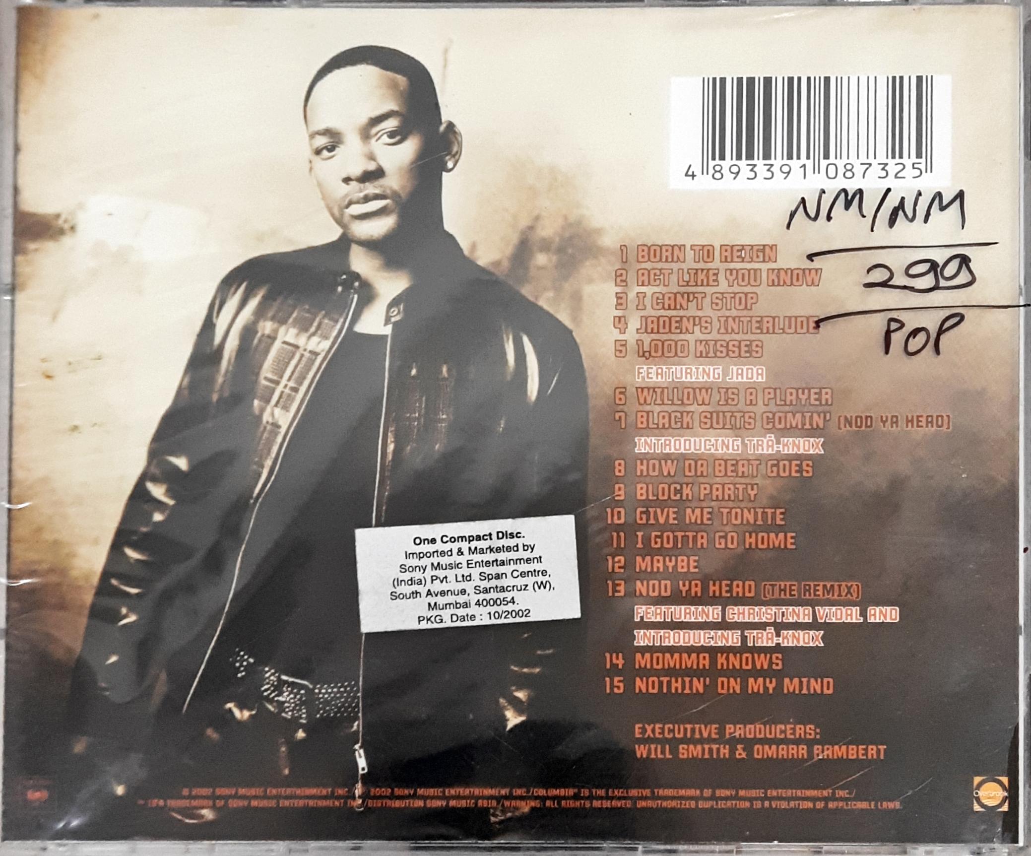 Will Smith  - Born To Reign (CD)