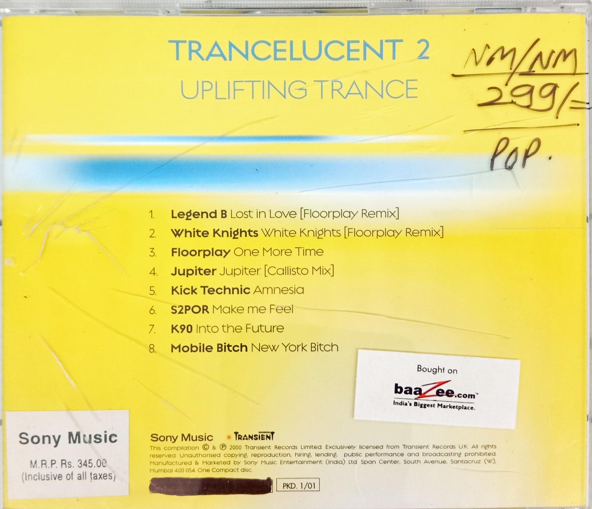 Various - Trancelucent (Uplifting Trance) (CD)