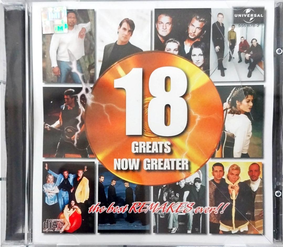 Various - 18 Greats Now Greater The Best Remakes Ever (CD)