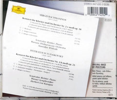 Sergei Vasilyevich Rachmaninoff / Pyotr Ilyich Tchaikovsky – Sviatoslav Richter, Stanislaw Wislocki, Herbert von Karajan - Rachmaninov: Piano Concerto No. 2 / Tchaikovsky: Piano Concerto No.1 (CD)