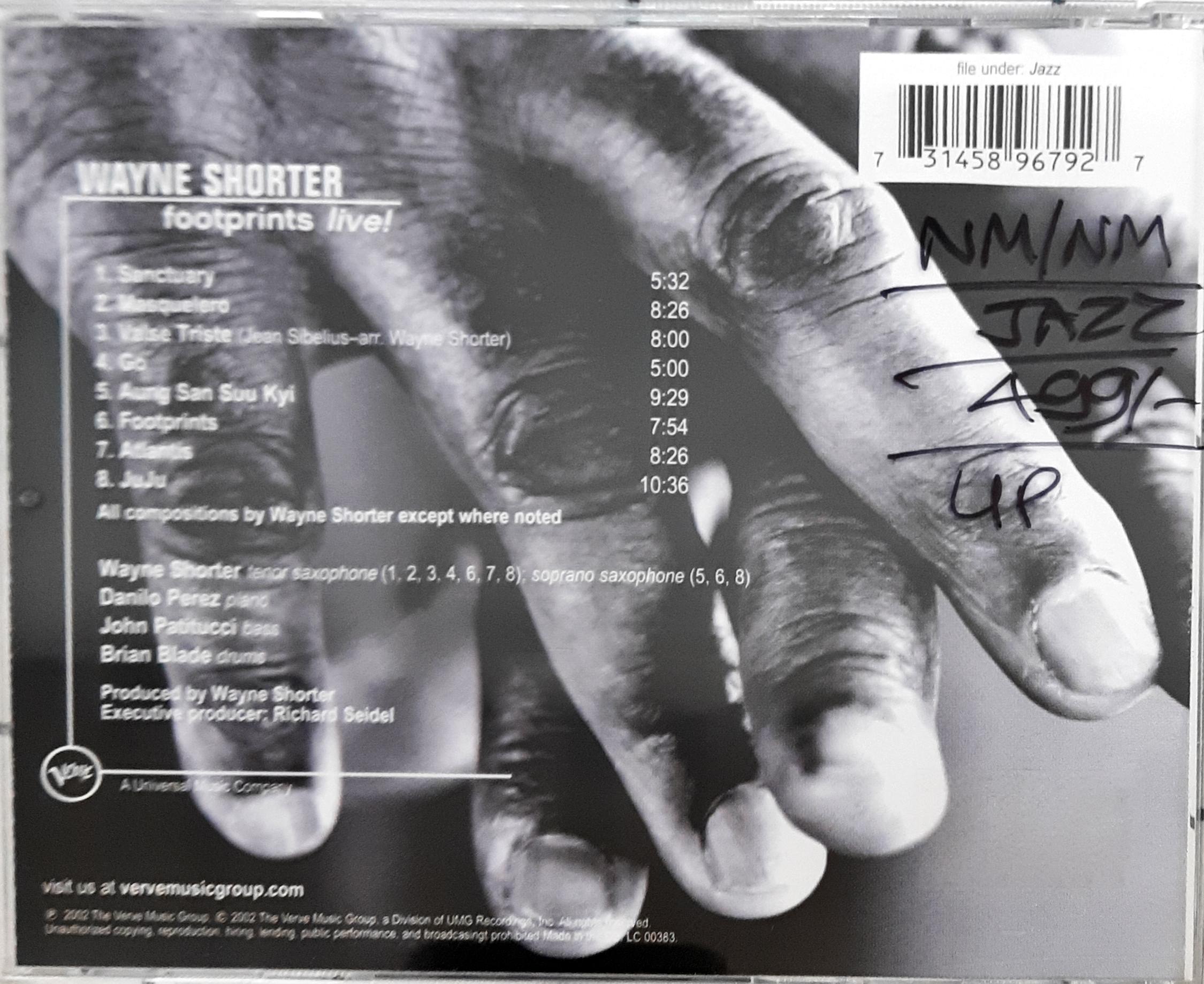 Wayne Shorter - Footprints Live! (CD)