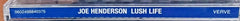 Joe Henderson - Lush Life (The Music Of Billy Strayhorn) (CD)