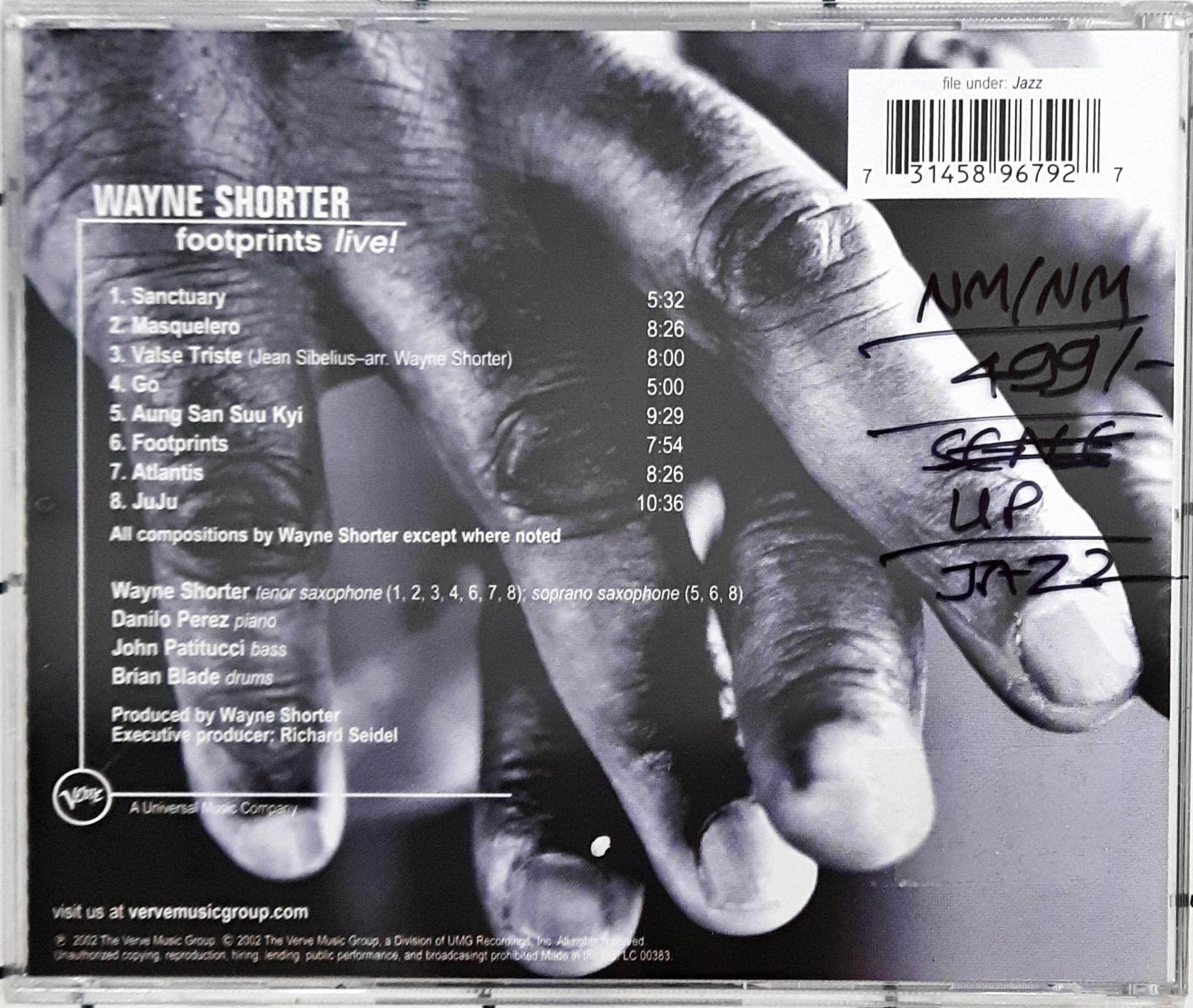 Wayne Shorter - Footprints Live! (CD)