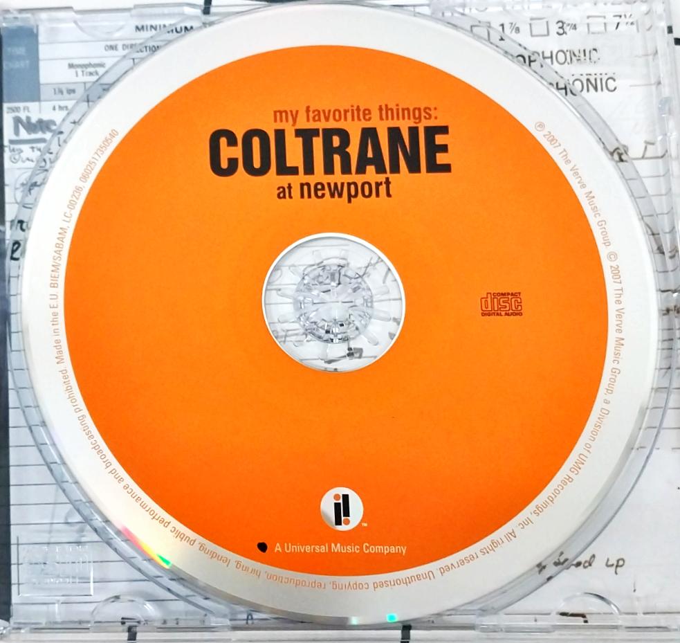 John Coltrane - My Favorite Things: Coltrane At Newport (CD)