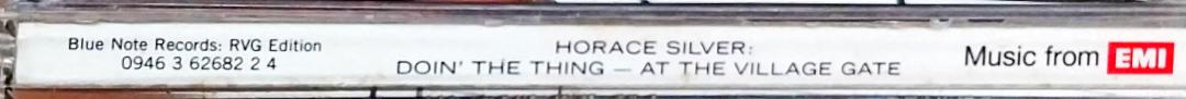 The Horace Silver Quintet -  Doin' The Thing - At The Village Gate (CD)