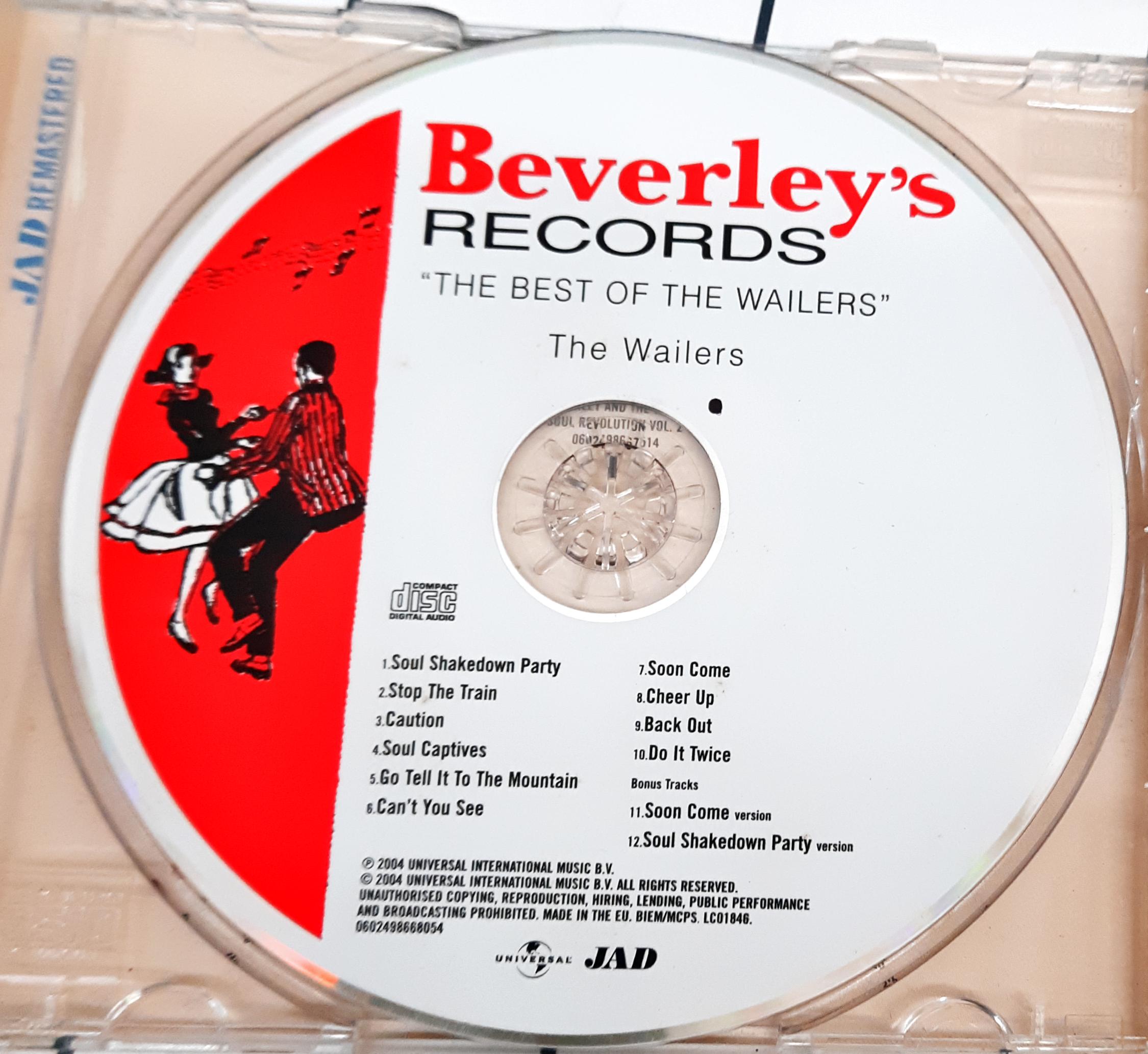 The Wailers  - The Best Of The Wailers (CD)