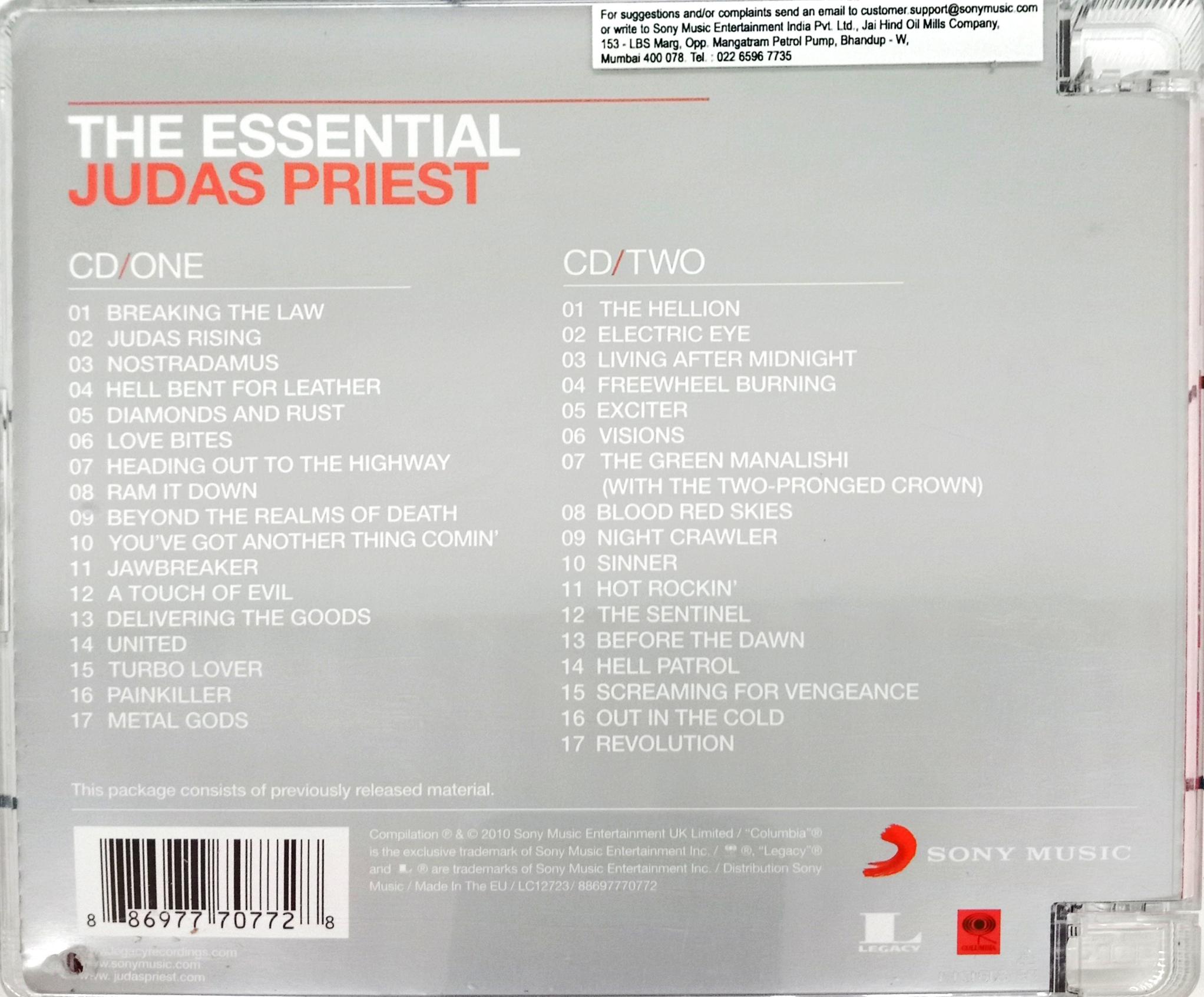 Judas Priest - The Essential Judas Priest (CD)