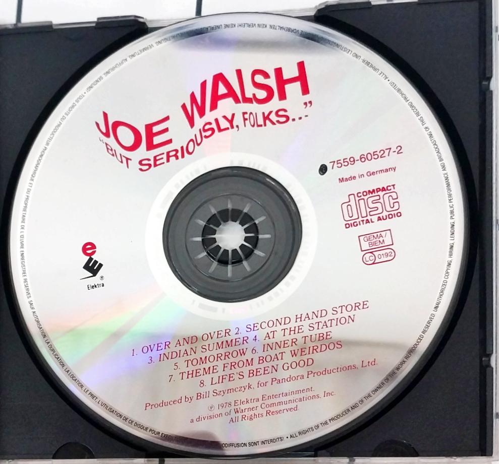 Joe Walsh - But Seriously, Folks... (CD)