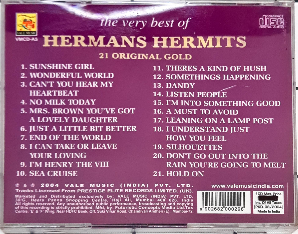Various - The Very Best Of Hermans Hermits (CD)
