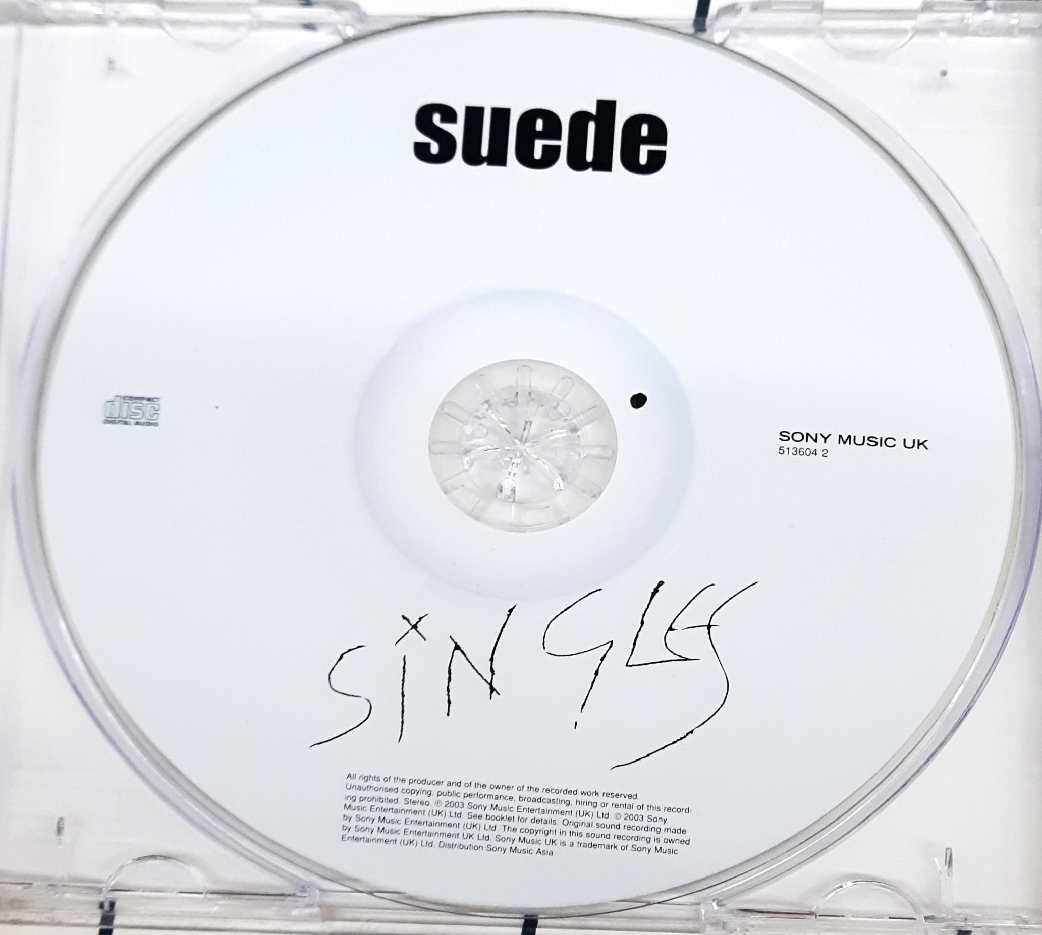 Suede -  Singles (Exclusive Asian Limited Edition) (CD)
