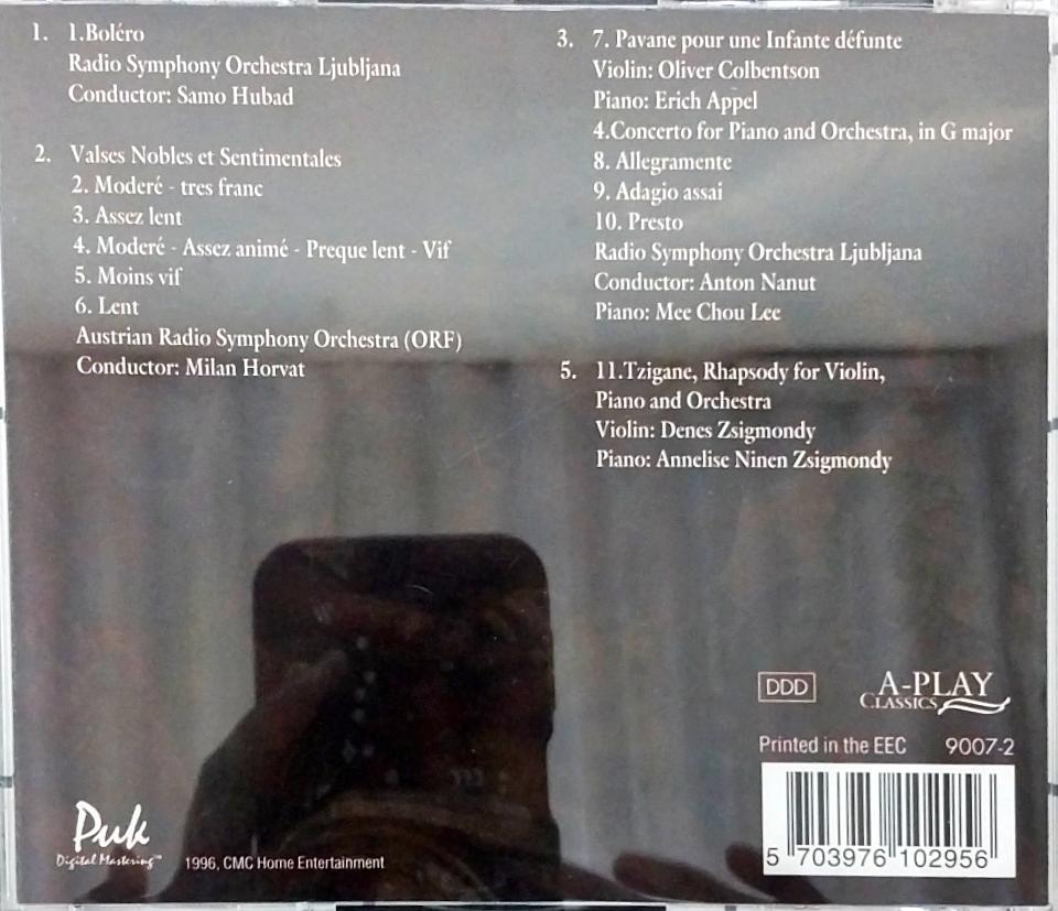 Maurice Ravel - Boléro  (CD)