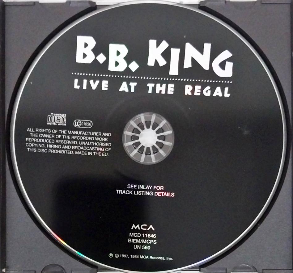 B.B. King - Live At The Regal (CD)