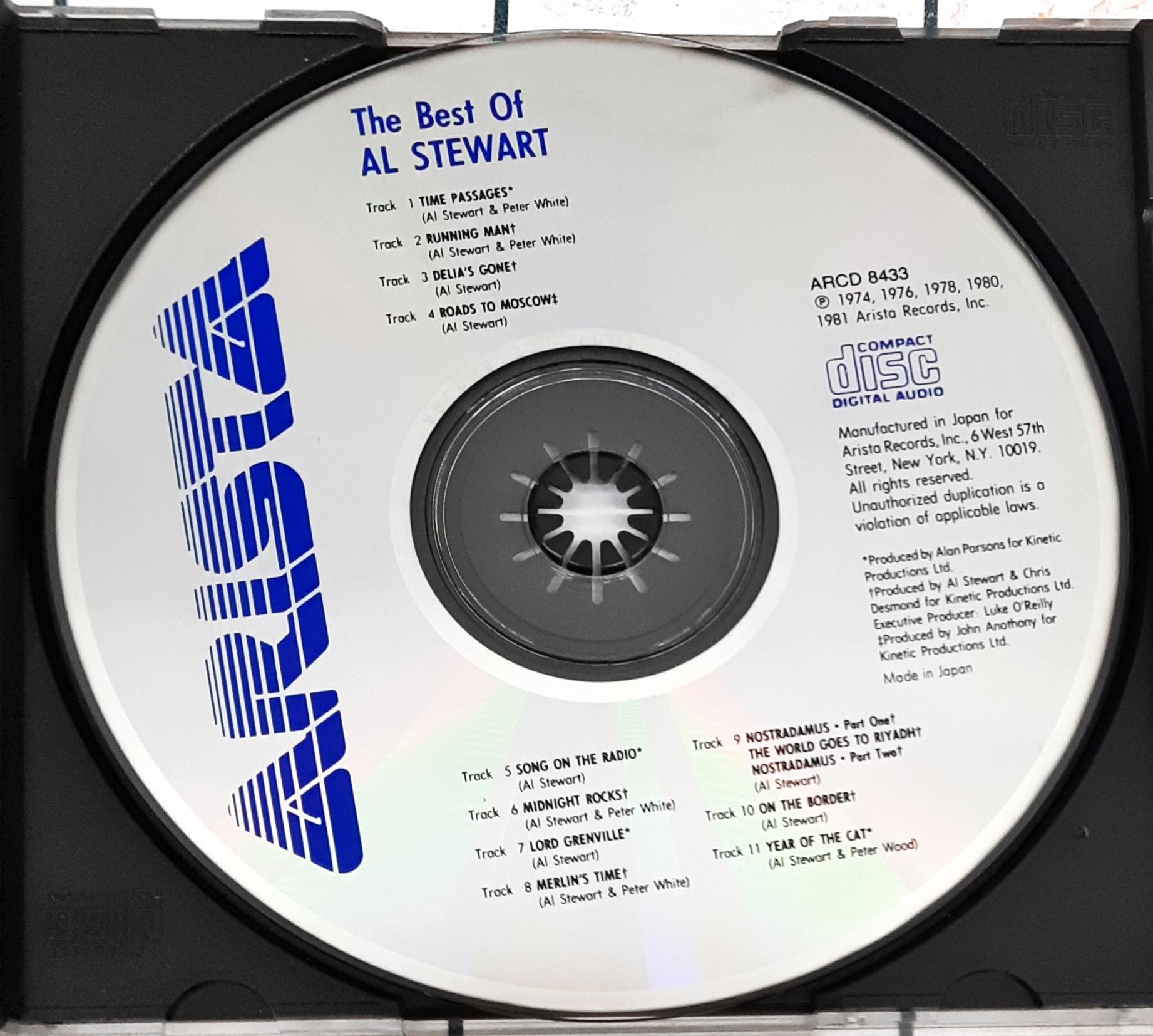 Al Stewart  - The Best Of Al Stewart (CD)