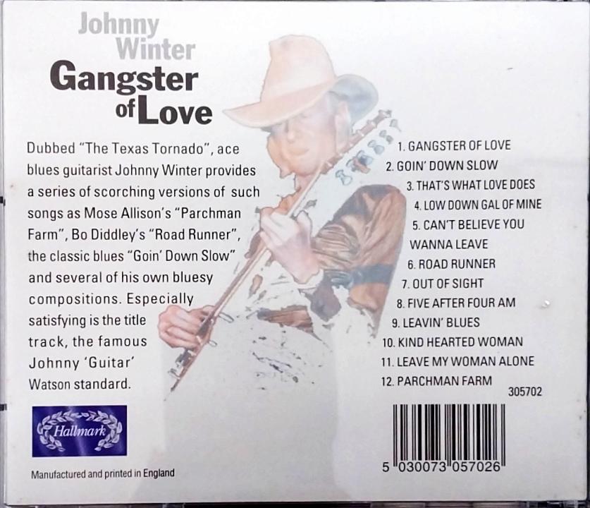 Johnny Winter - Gangster Of Love (CD)