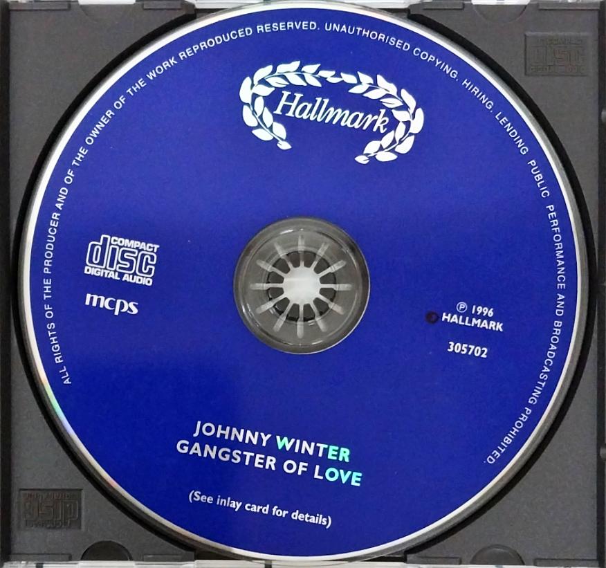 Johnny Winter - Gangster Of Love (CD)