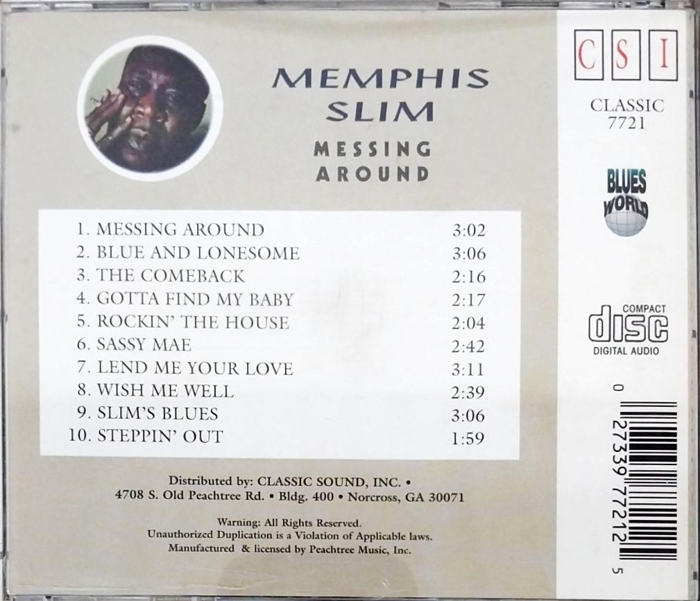 Memphis Slim - Messing Around (CD)