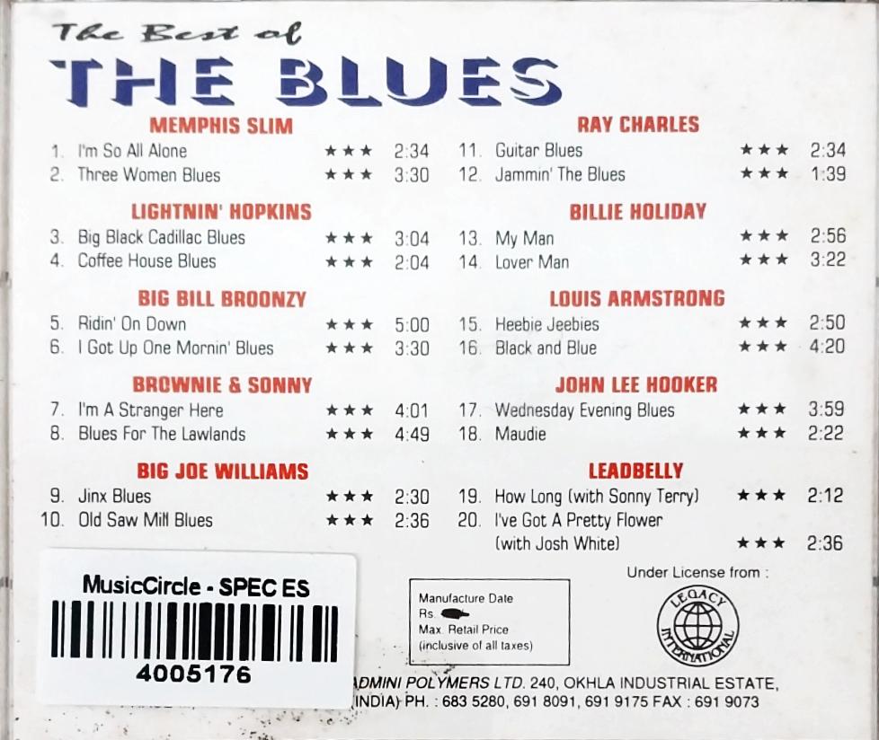 Various - The Best Of The Blues. (CD)