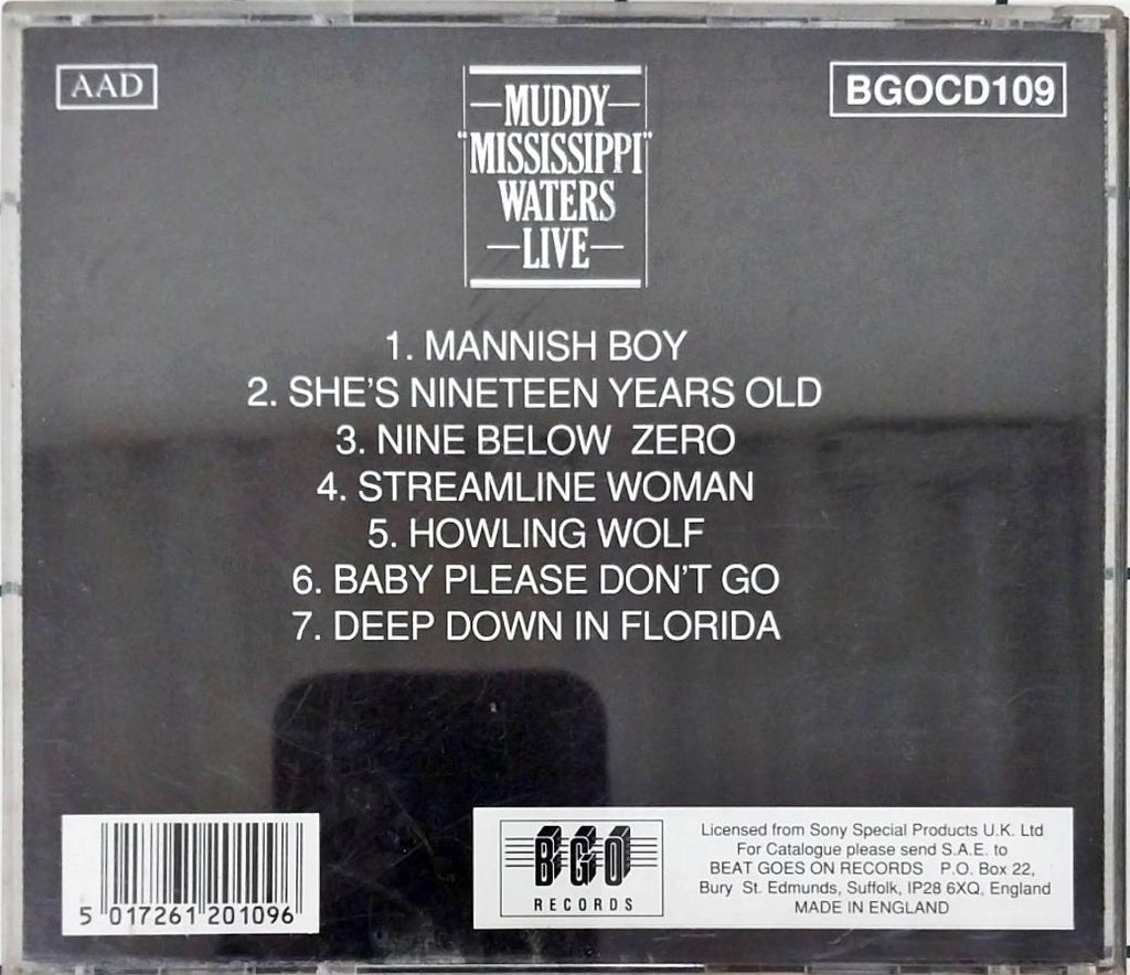 Muddy Waters - Muddy "Mississippi" Waters Live (CD)