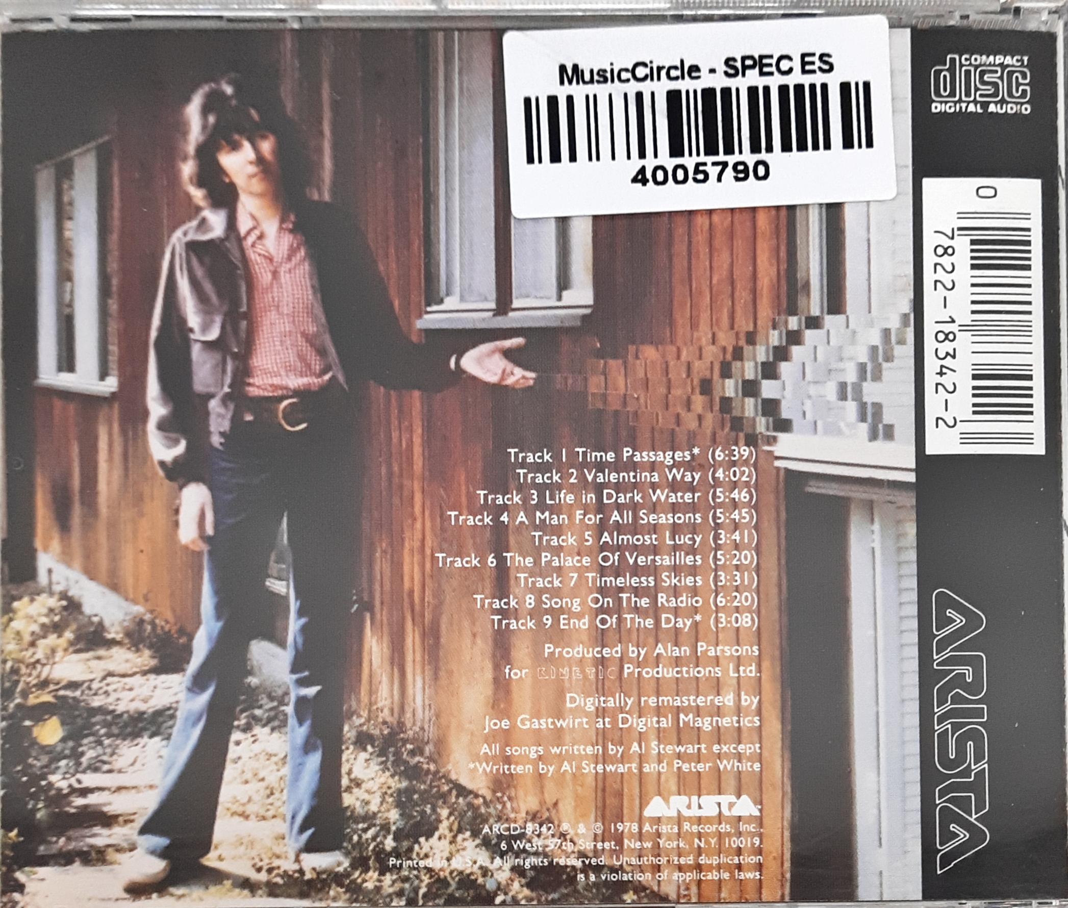 Al Stewart  - Time Passages (CD)