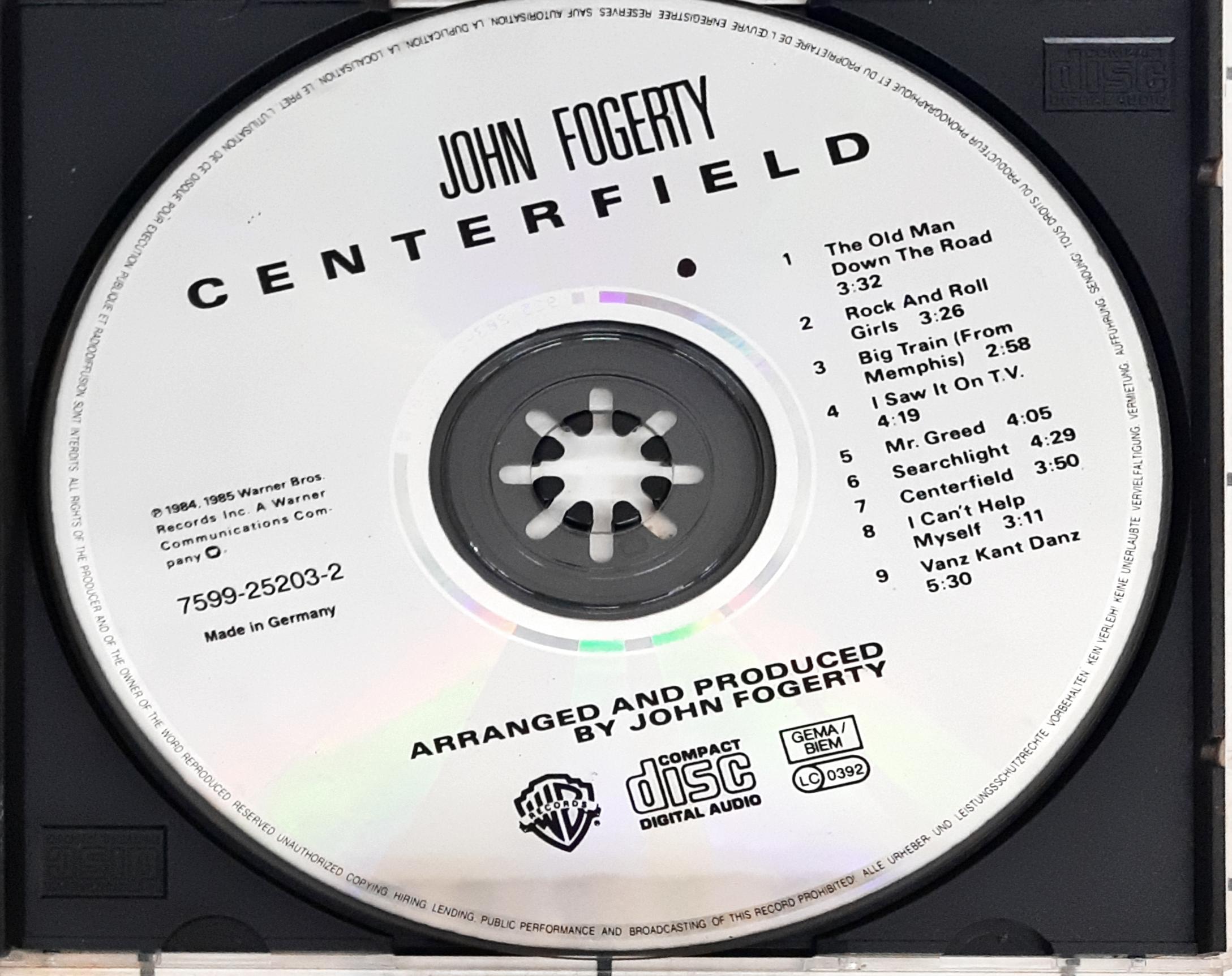 John Fogerty - Centerfield (CD)