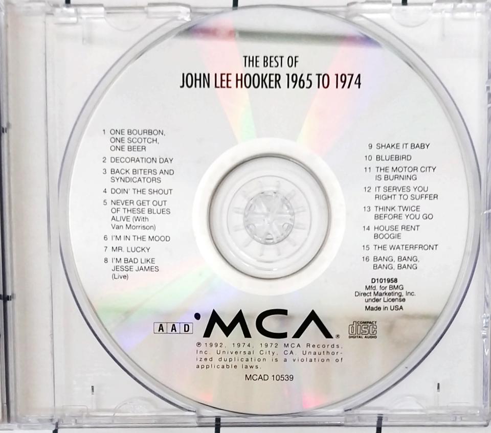 John Lee Hooker - The Best Of 1965 To 1974 (CD)