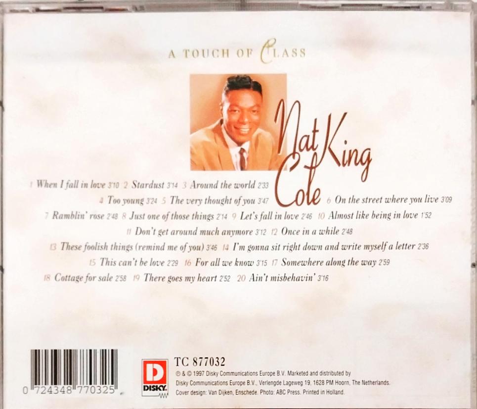 Nat King Cole - A Touch Of Class (CD)