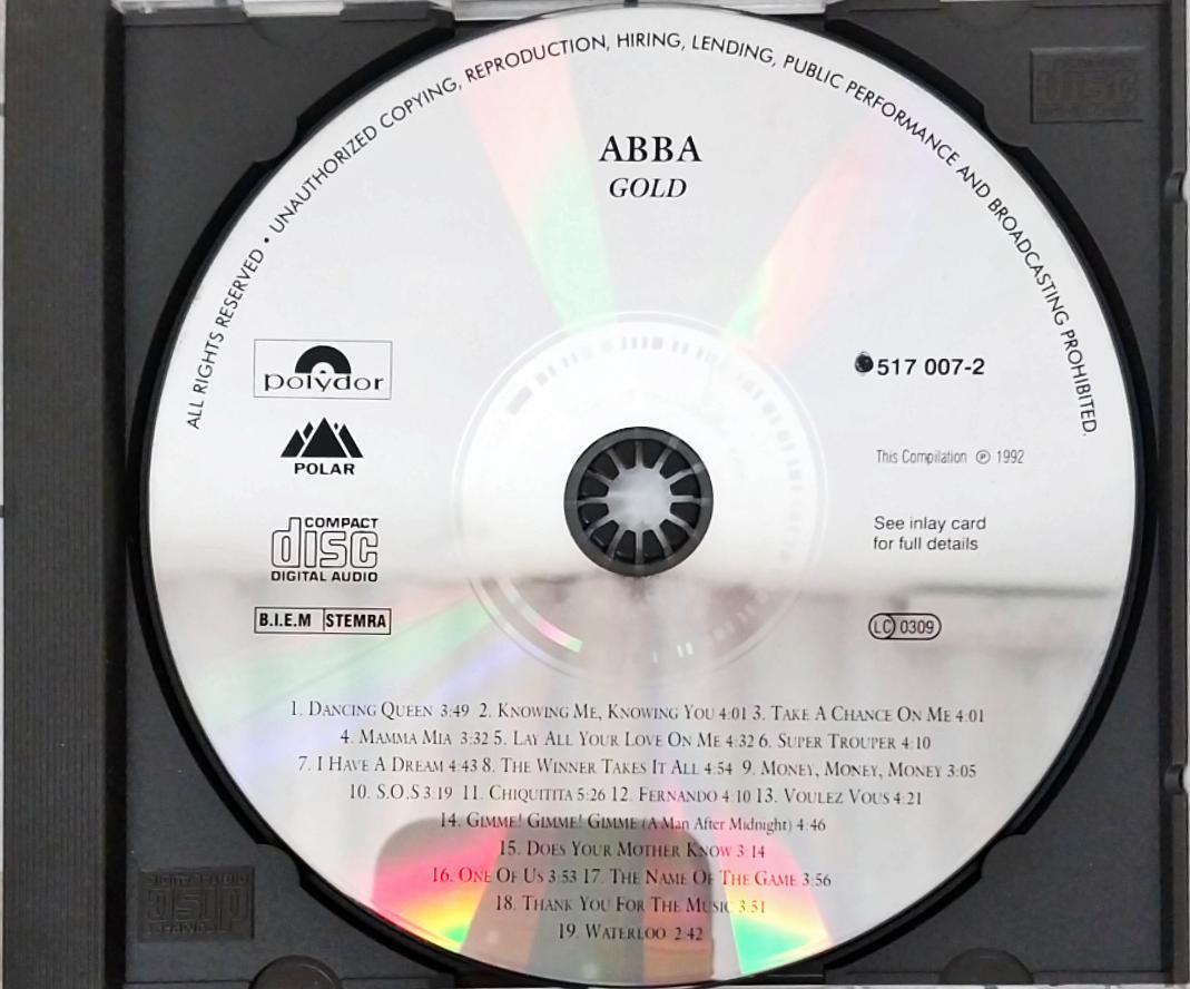 ABBA - Gold (Greatest Hits) (CD)