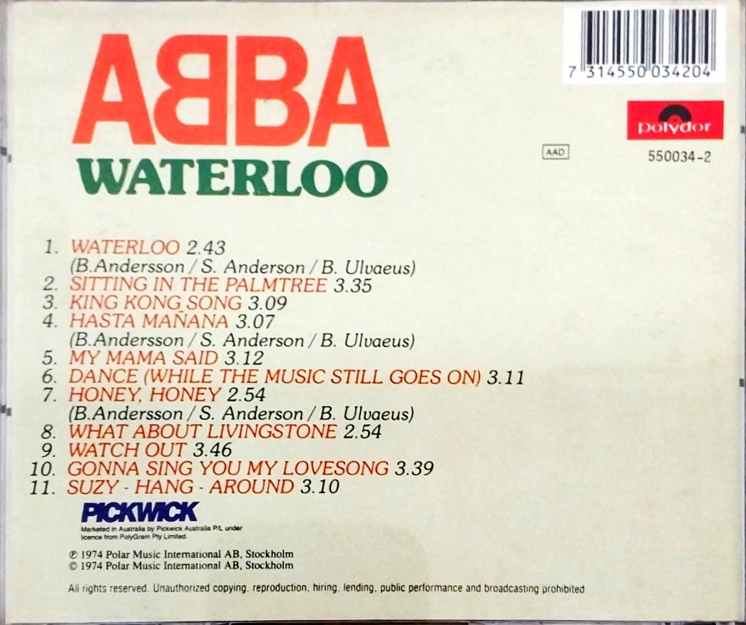 ABBA, Björn & Benny, Agnetha & Anni-Frid - Waterloo (CD)