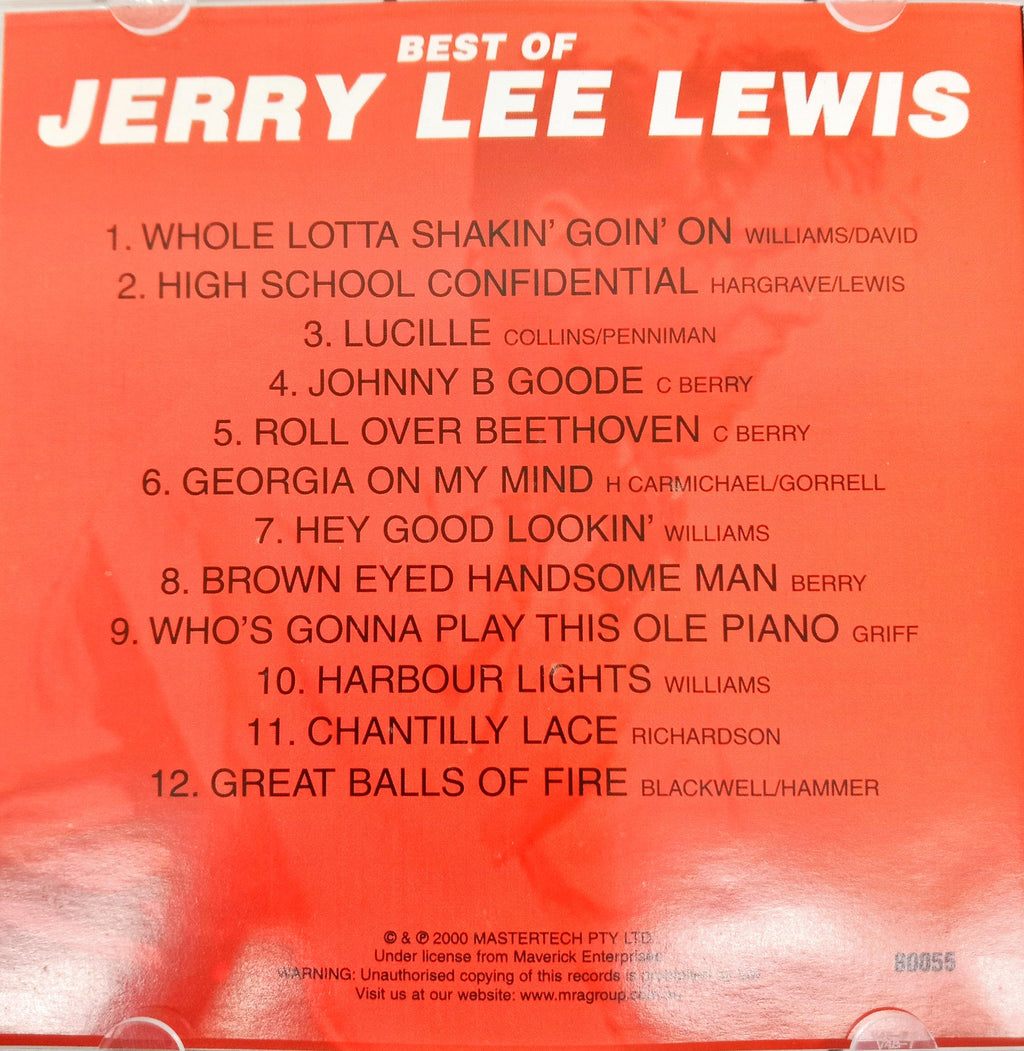 Jerry Lee Lewis - The Best Of  (CD)