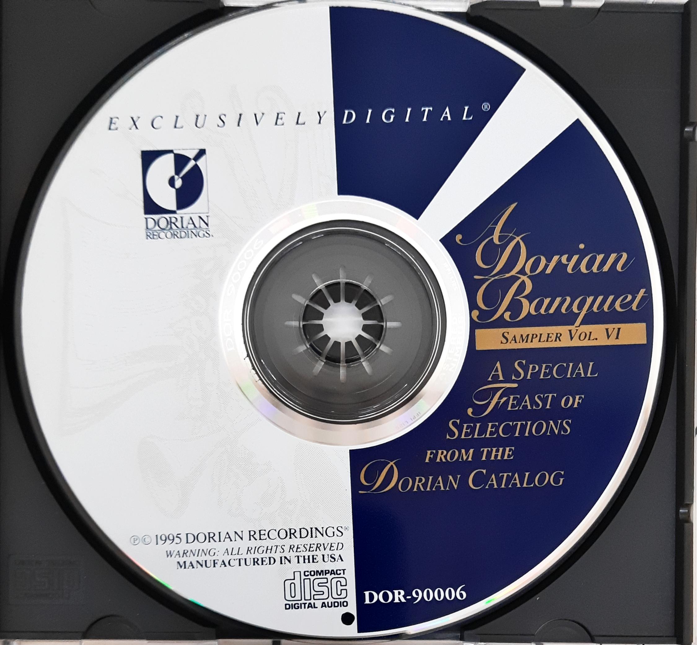 A Dorian Banquet - Sampler Vol. VI (CD)