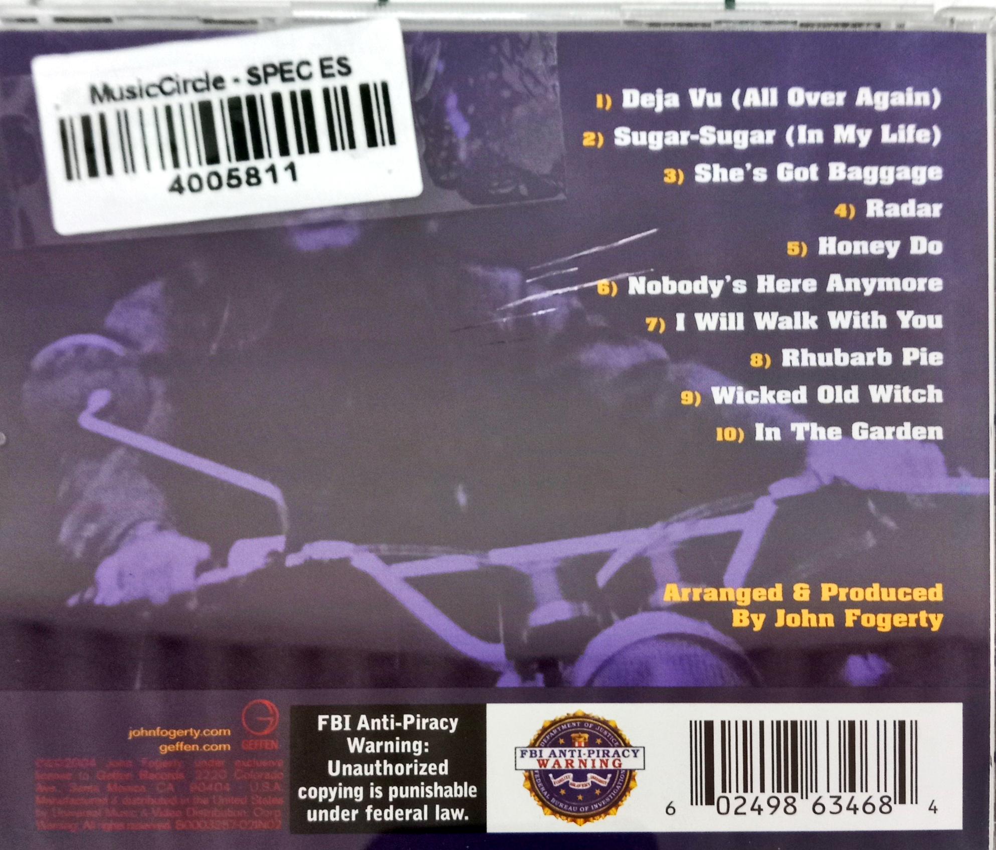 John Fogerty - Deja Vu All Over Again (CD)