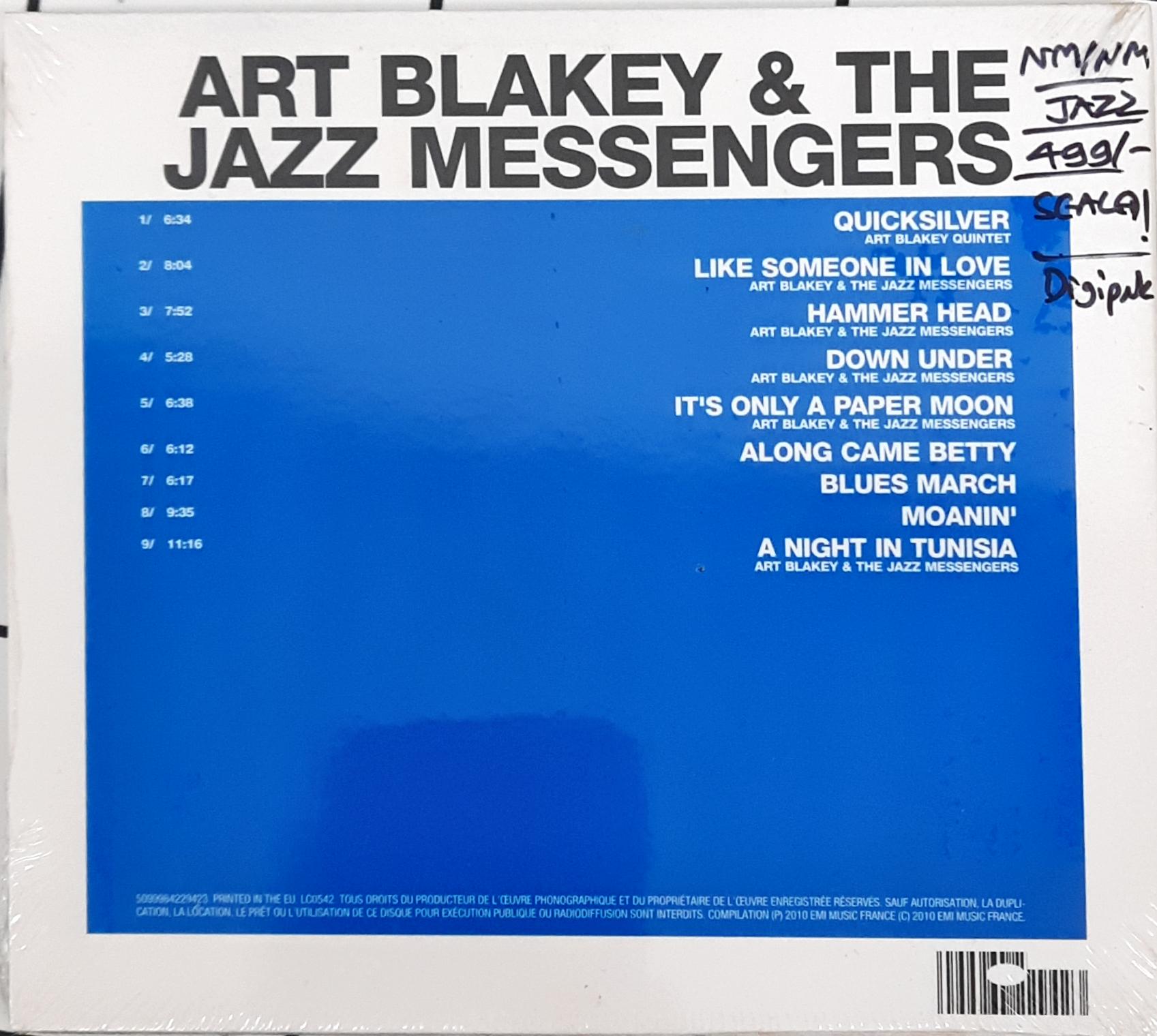 Art Brakey  - Art Brakey & The Jazz Messengers (CD)