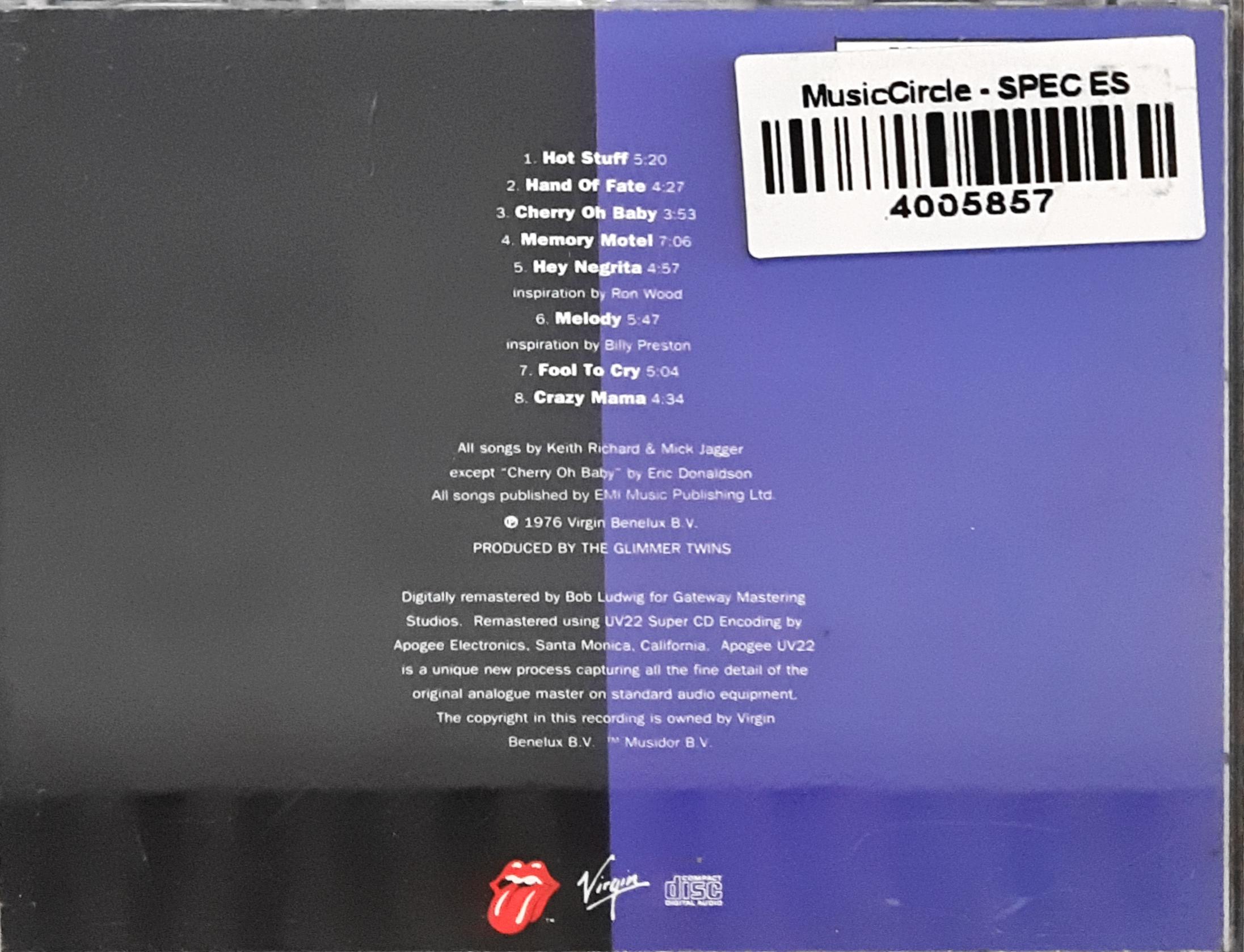 The Rolling Stones - Black And Blue (CD)