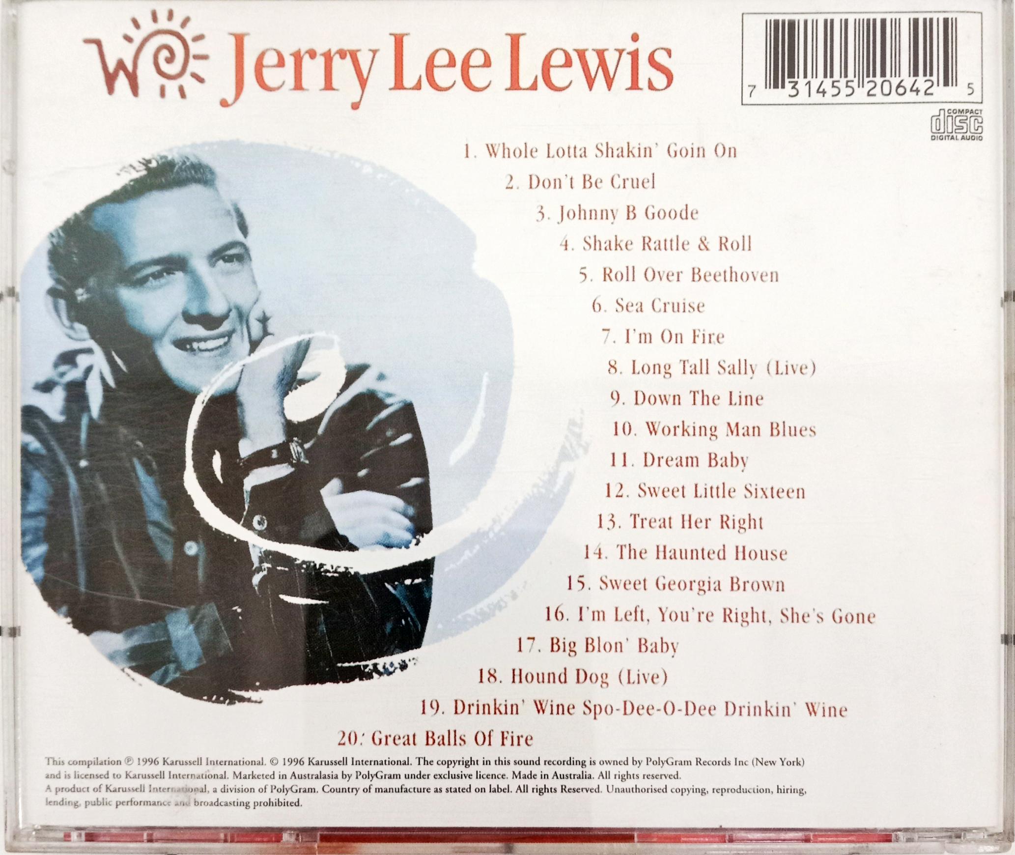 Jerry Lee Lewis - The World Of Jerry Lee Lewis (CD)